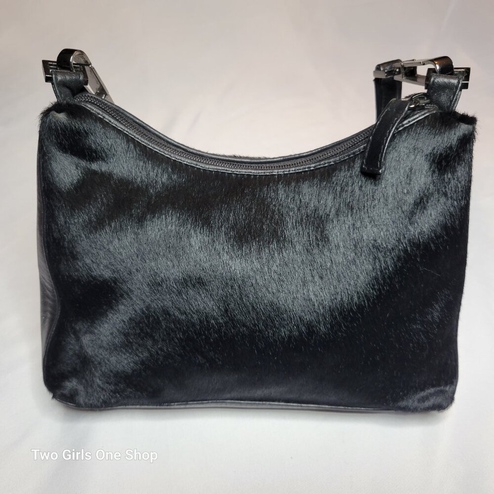 Preston and York black cowhide Handbag One of a kind